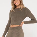 RUSTY SOLACE KNIT OLIVE